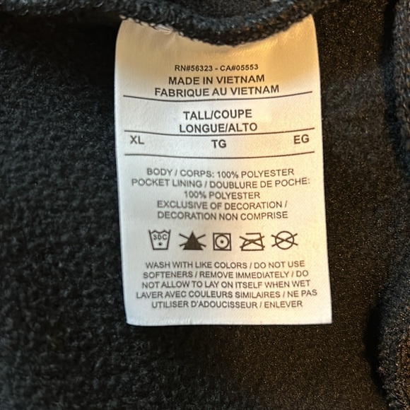 Nike Dri-Fit black hoodie size XL. Fleece like polyester - Picture 12 of 13